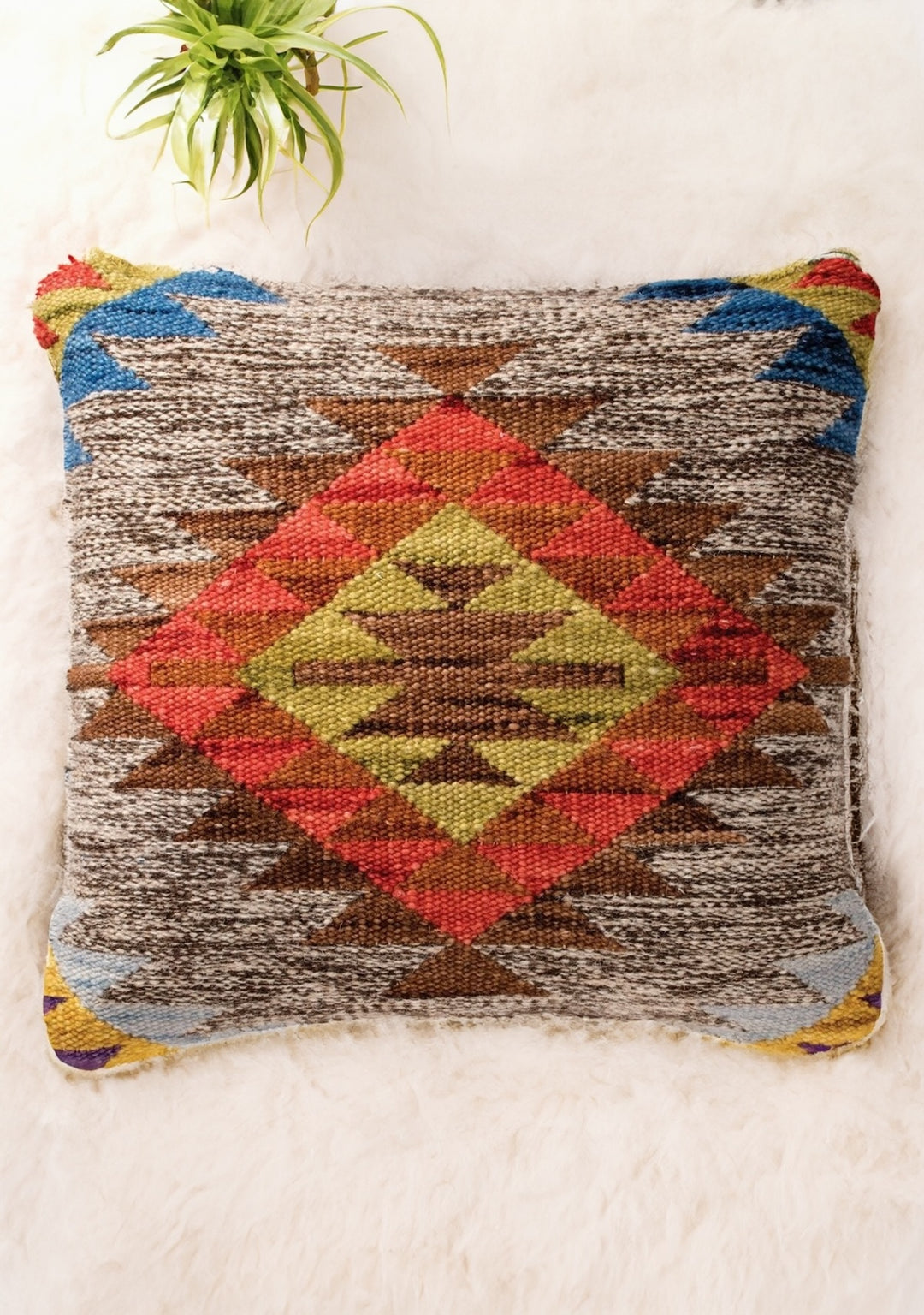 Aztec Multi Coloured Cushion Cover