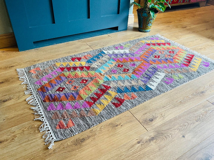 Living Room Rug Aztec Geometric Design - Second Nature Online