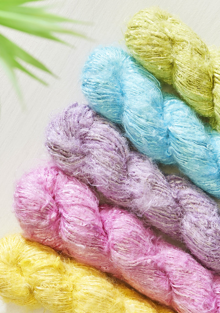Hand Crafted Banana Yarn Fine Solid Colours Available in 5 colours