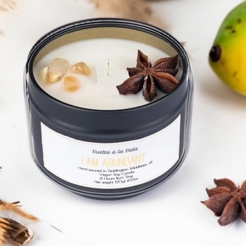 Citrine Aroma Candle - Second Nature Online