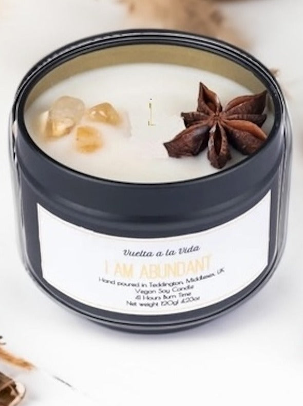 Citrine Candle - Second Nature Online