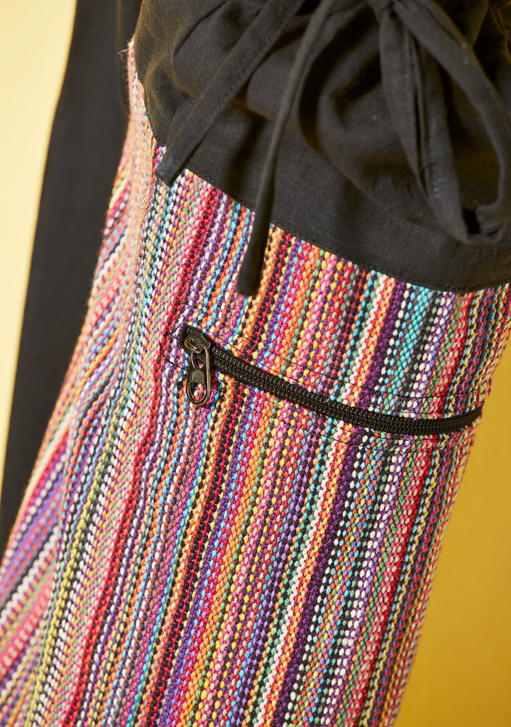 Yoga Mat Bag Rainbow Gheri Style Design
