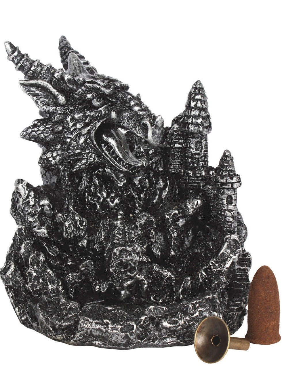 Dragon Back Flow Cone Incense Burner