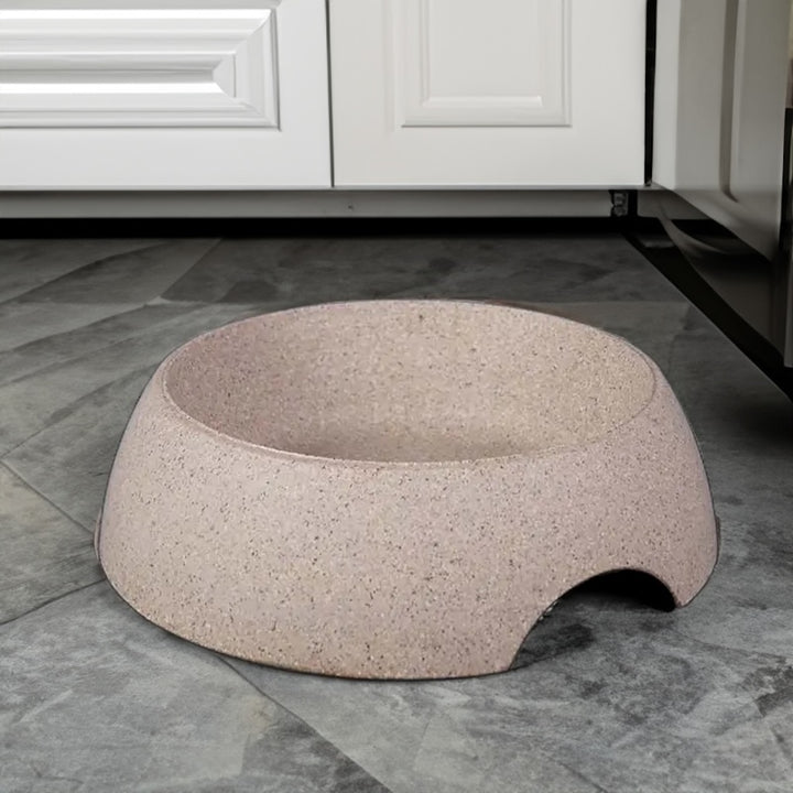 Earthy Pet Bowl Made From Recycled Nuts 28 cm