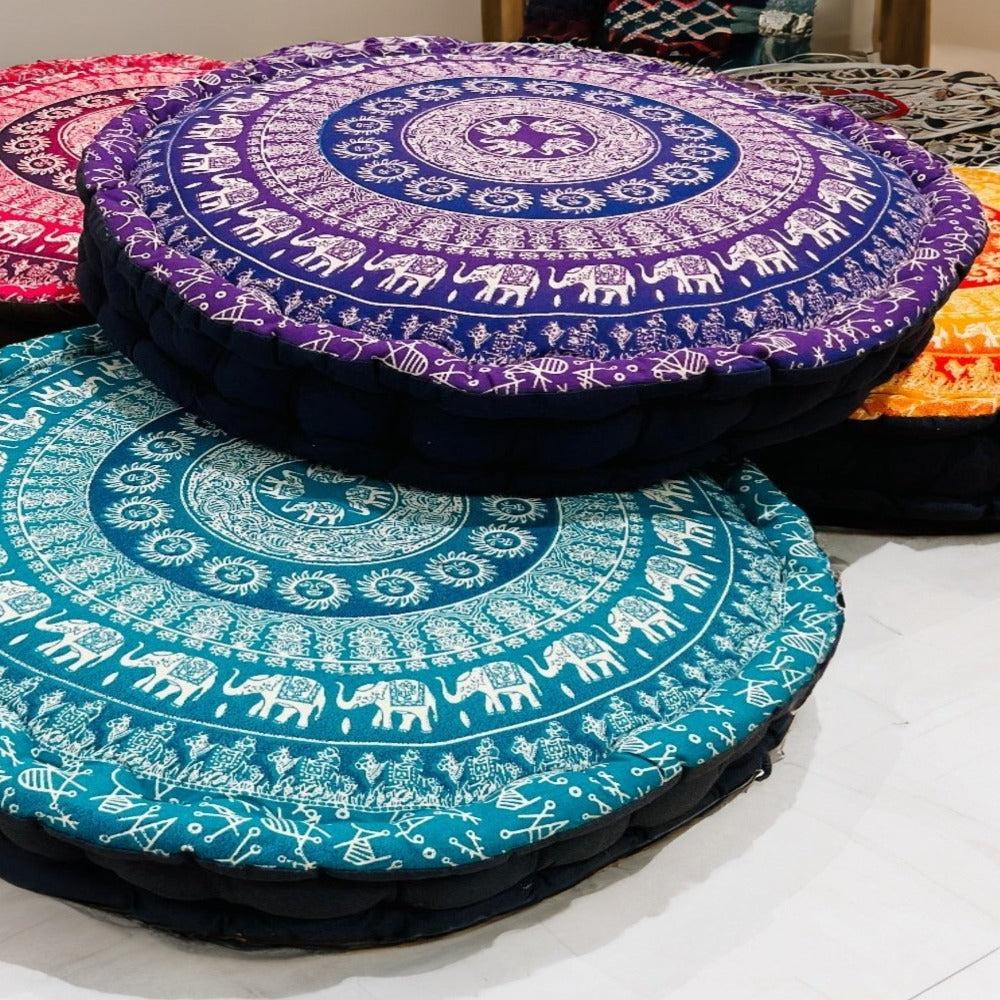 Elephant yoga Floor cushion Second Nature Online