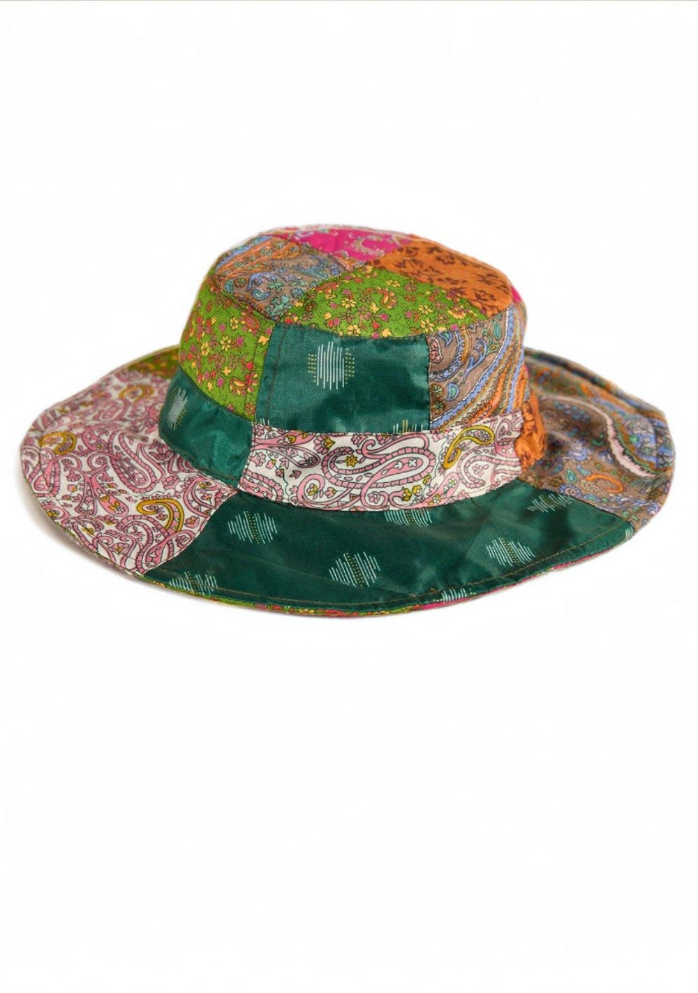 Festival Recycled Sari Hat