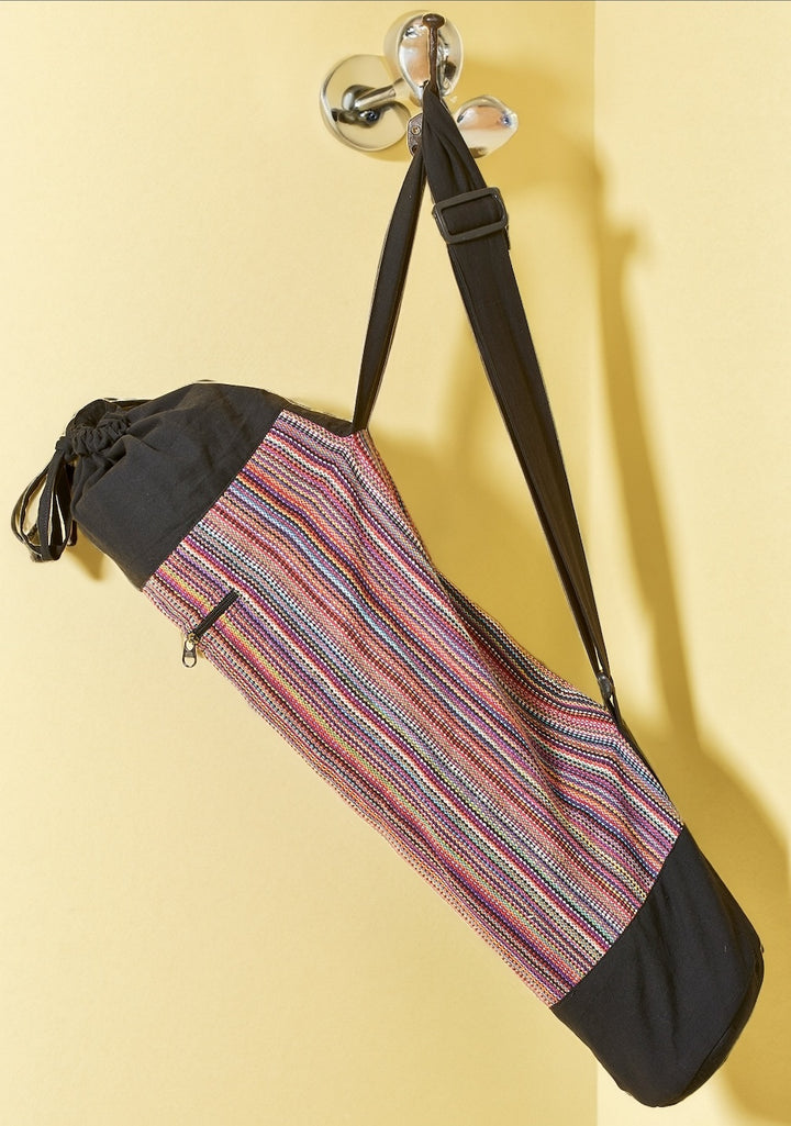Yoga Mat Bag Rainbow Gheri Style Design
