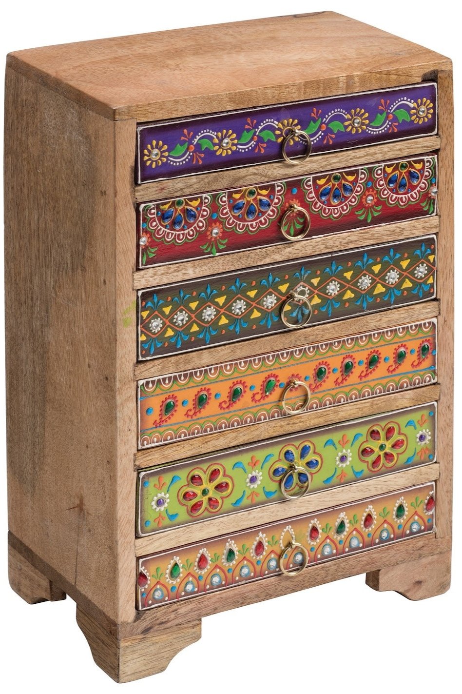 Indian Hand Painted Jewellery Chest Second Nature Online