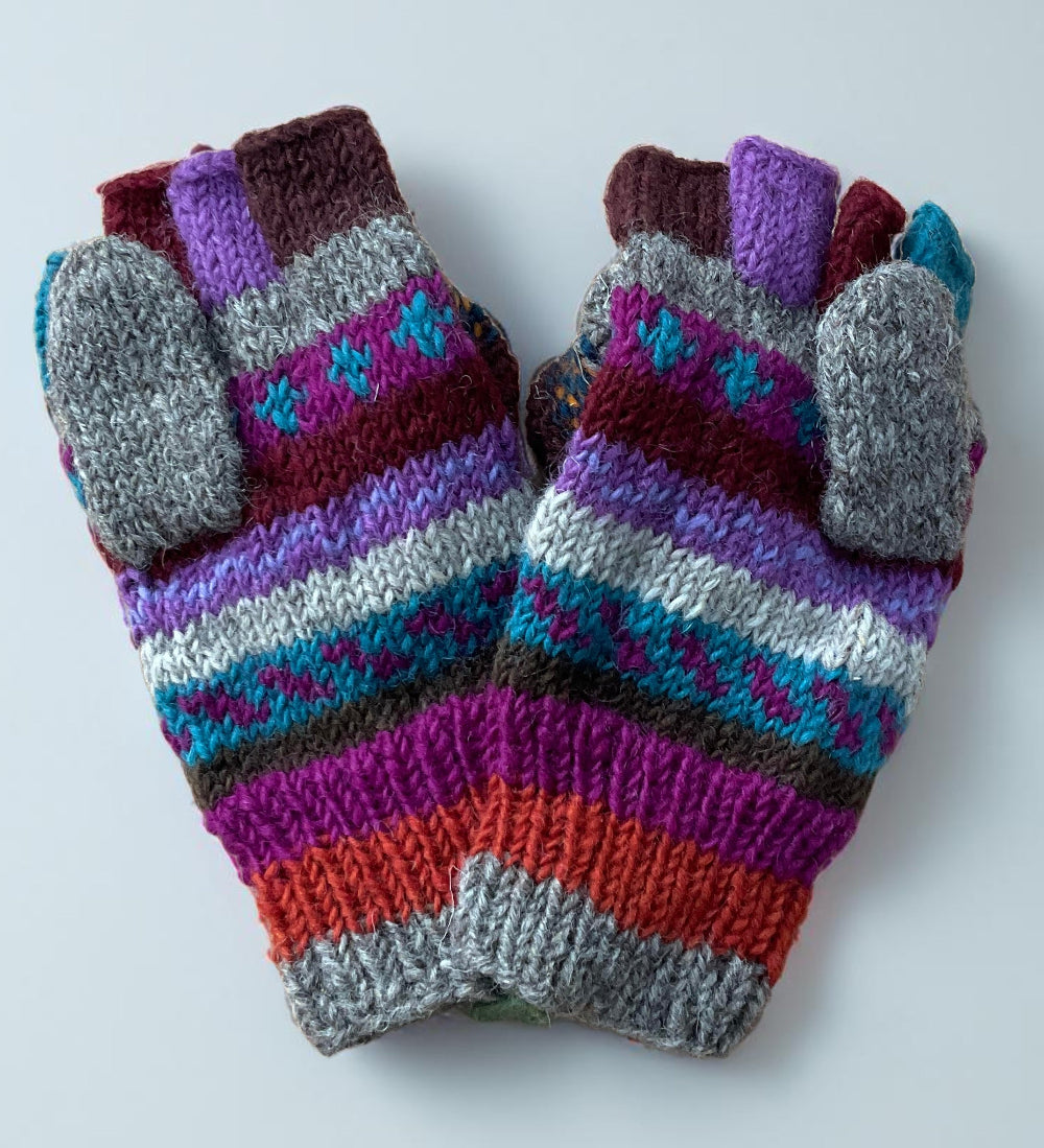Hunter Mulberry Wool Gloves - Second Nature Online
