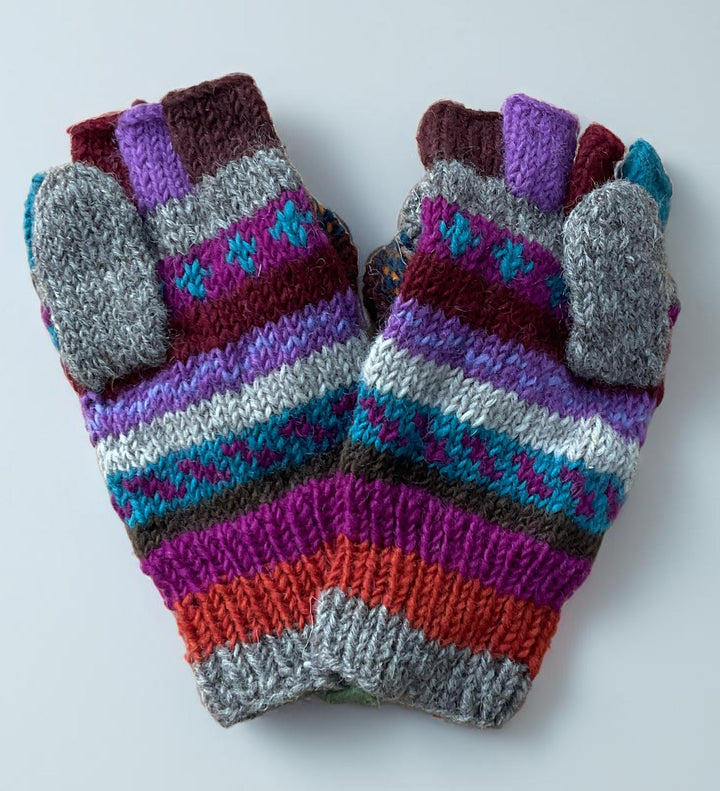 Hunter Mulberry Wool Gloves - Second Nature Online