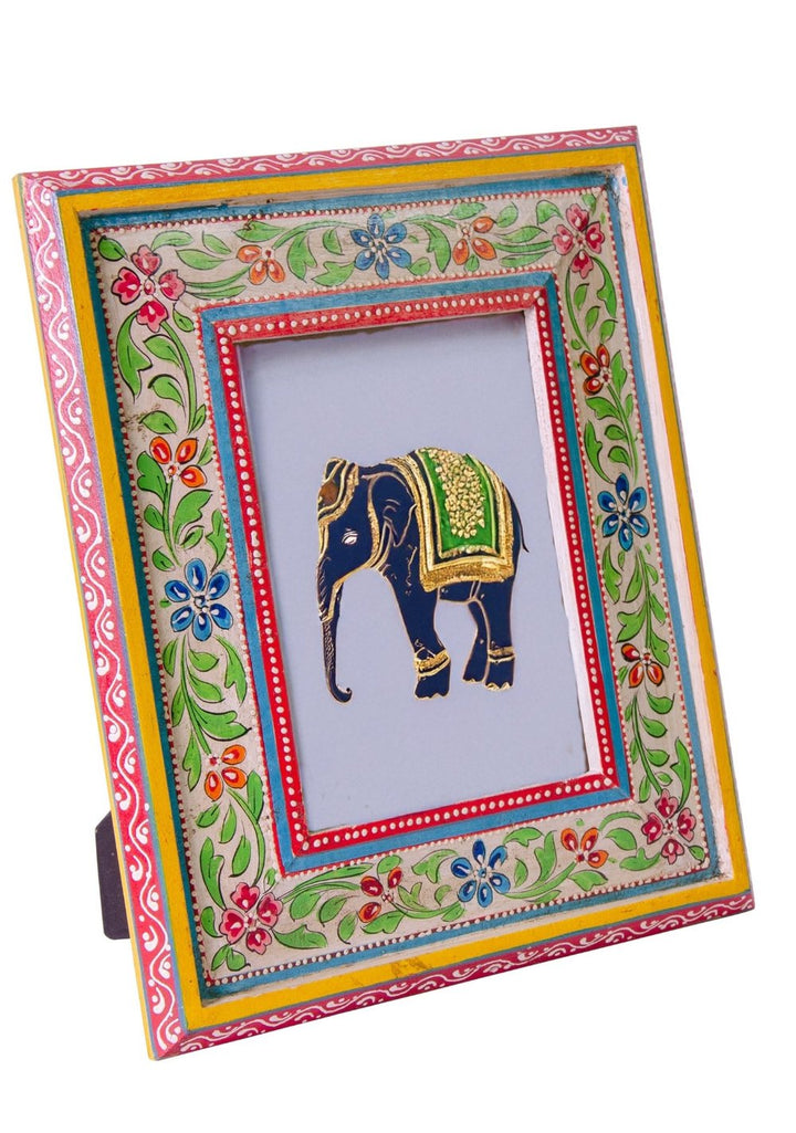 Indian Hand Painted Picture Frame