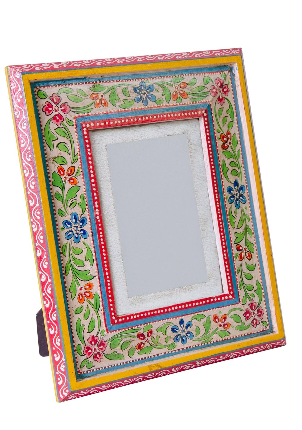 Hand Painted Indian Photo Frame