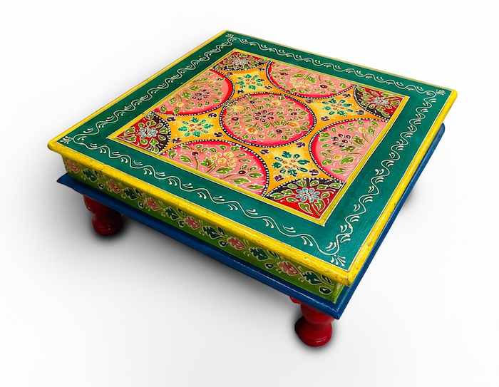 Lime Green Bajot Table Second Nature Online