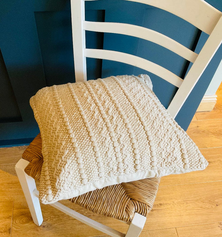 Textured Cream Cushion Cover Second Nature Online