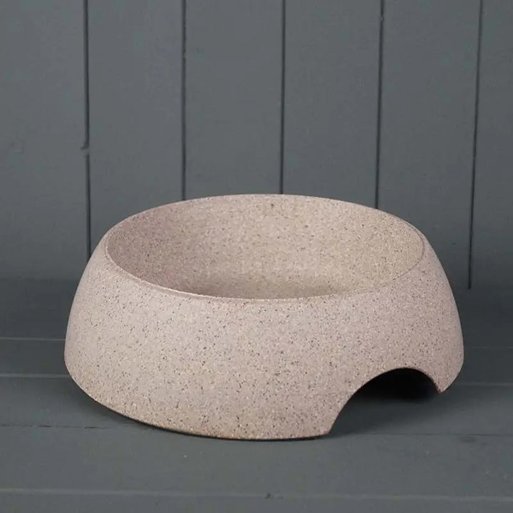 Earthy Pet Bowl Made From Recycled Nuts 28 cm