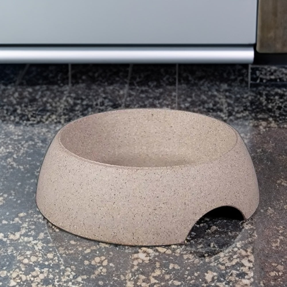 Earthy Pet Bowl Made From Recycled Nuts 28 cm