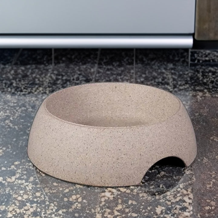 Earthy Pet Bowl Made From Recycled Nuts 28 cm