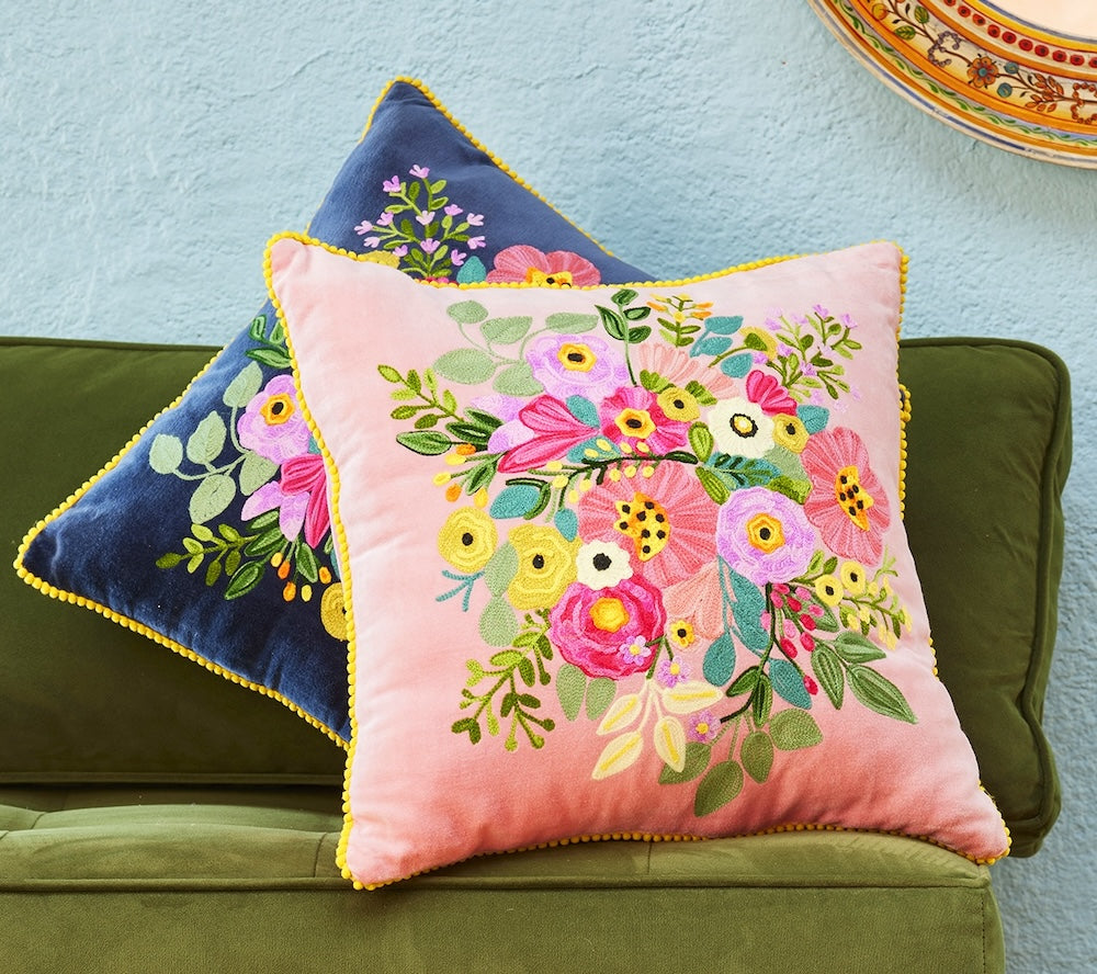 PinkVelvet Cushion Cover Second Nature Online