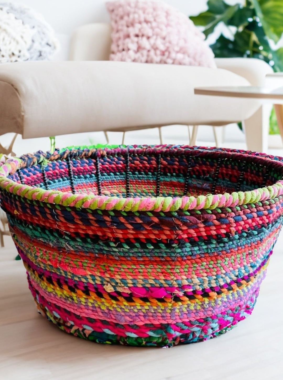 Round Basket Second Nature Online