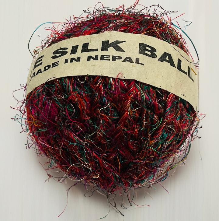 Silk Hemp Ball Multi Colour Second Nature Online