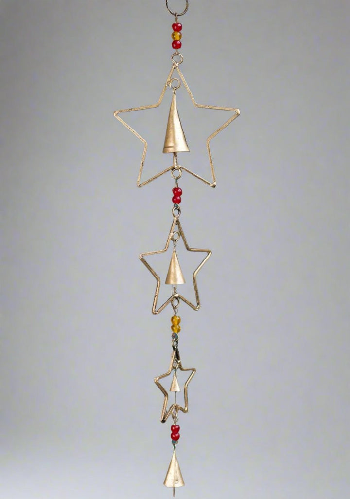 Star Bells and Glass Beads Wind Chime Second Nature Online