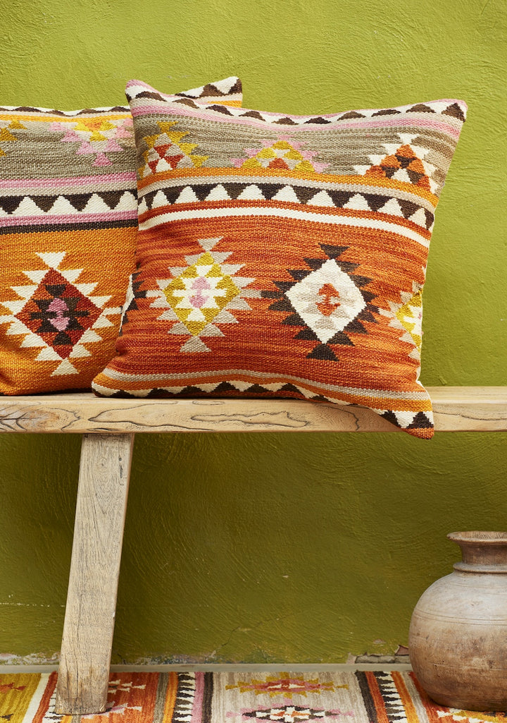 Terracotta Kilim Lifestyle