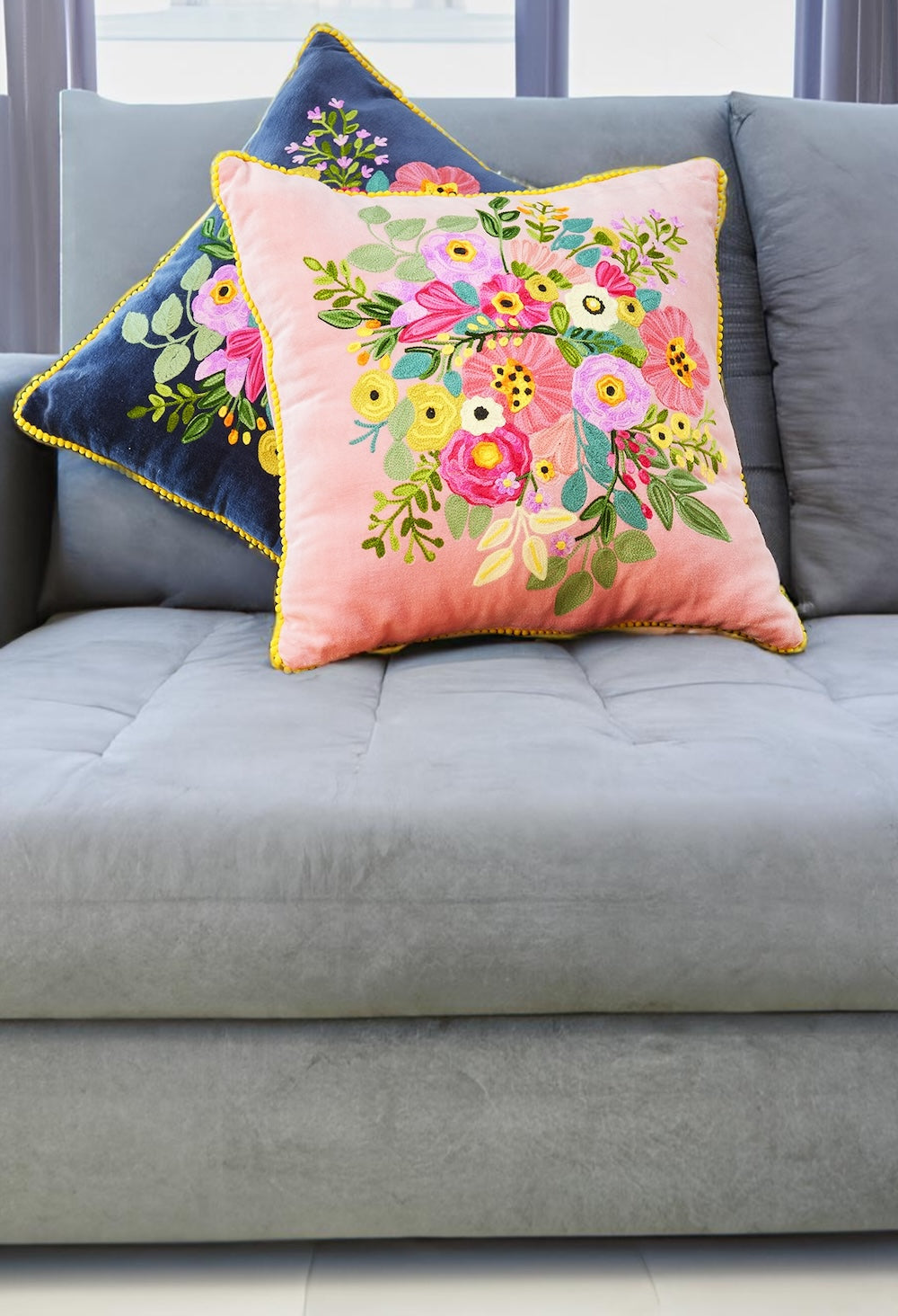 Velvet Cushion Covers Second Nature Online Pink