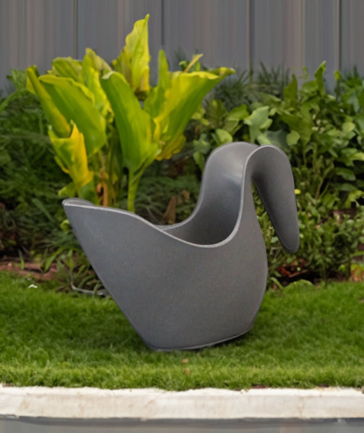 Plant Watering Can - Small (Earthy Anthracite Bamboo Jug)