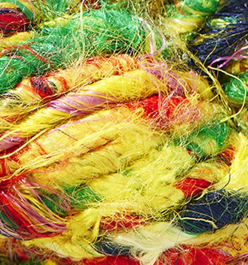 Hand Crafted Banana Yarn Chunky Multi Colours Colours Available in 5 colours