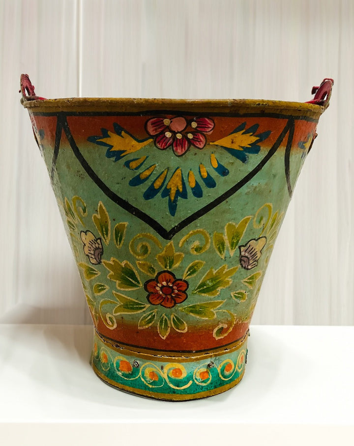 metal bucket for plants planter - Second Nature Online