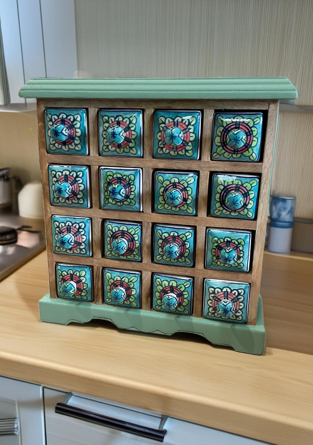 Jewellery Trinket Chest Indian Design - Second Nature Online