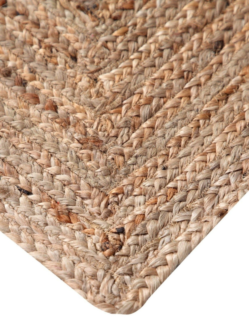 DHAKA Square Kitchen Rug Hand Woven Jute - Second Nature Online