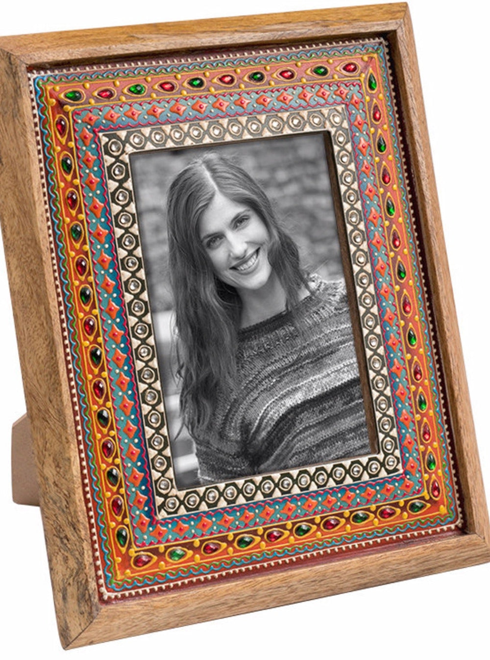 Indian Hand Painted Picture Frame Second Nature Online