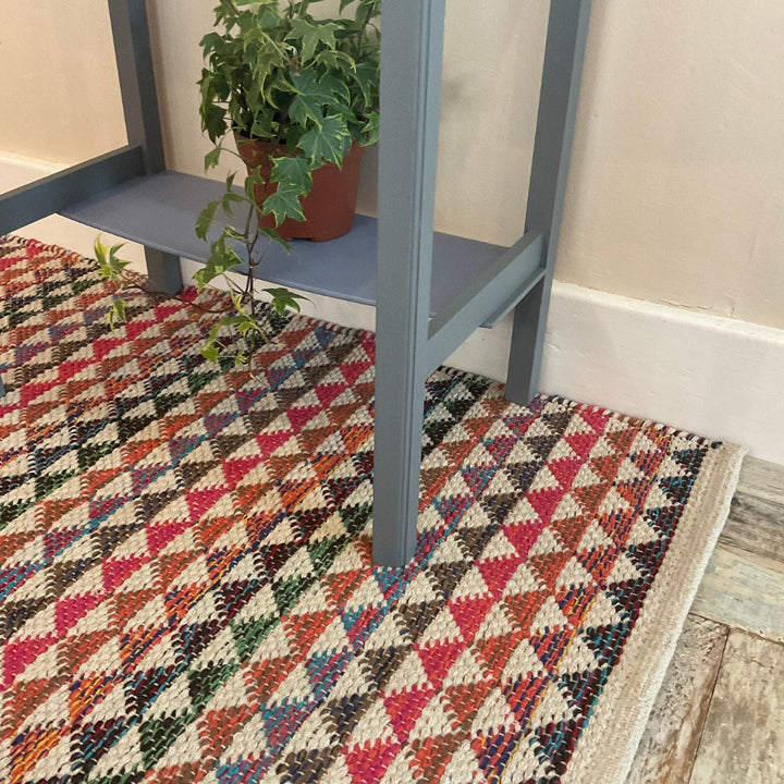 Karal Cotton Triangle Bunting Design Rainbow Rug Second Nature Online