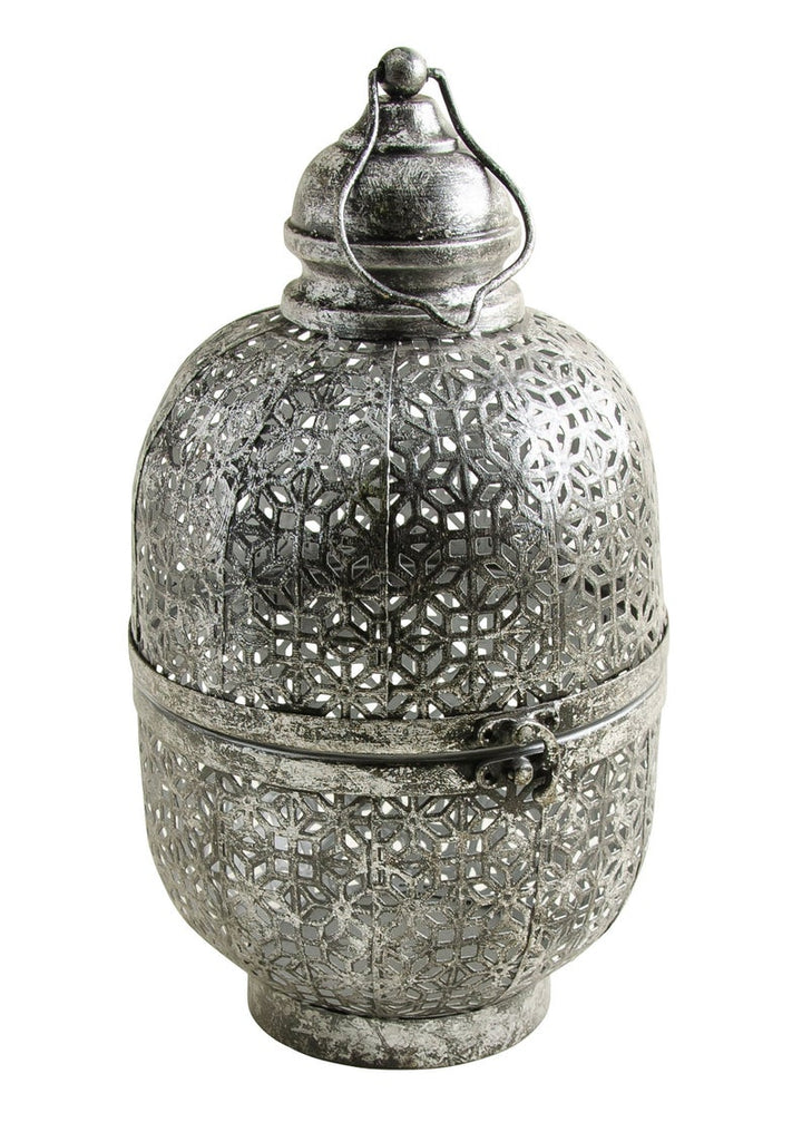 Metal Cutwork Indian Lantern - Second Nature Online