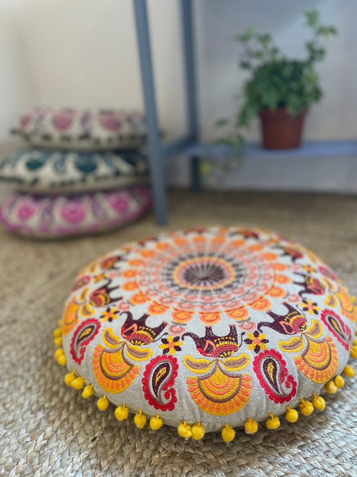 Yoga Mandala Floor Cushion Second Nature Online