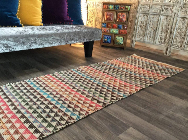 Karal Cotton Runner Rug - Second Nature Online