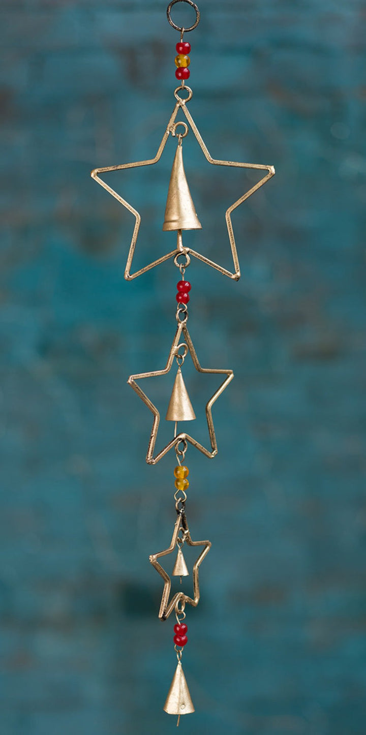 Wrought Iron Star Windchime