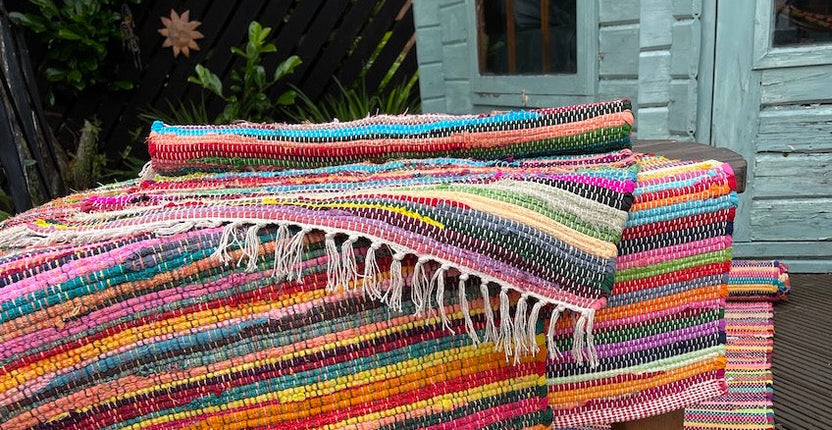 Recycled Rag Rugs UK | Eco-Friendly & Affordable | Huge Size Range ...