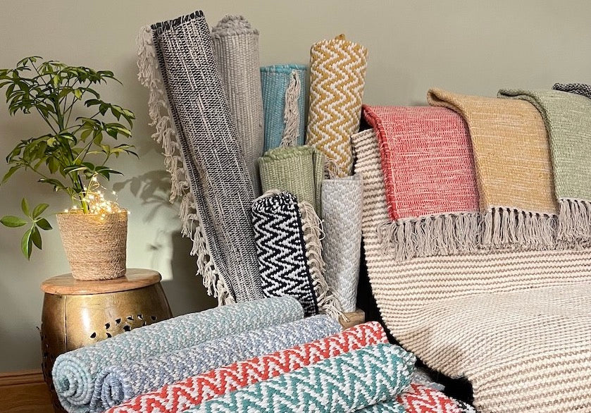 Recycled Rag Rugs | Handwoven, Ethically Sourced & Boho Style – Second ...