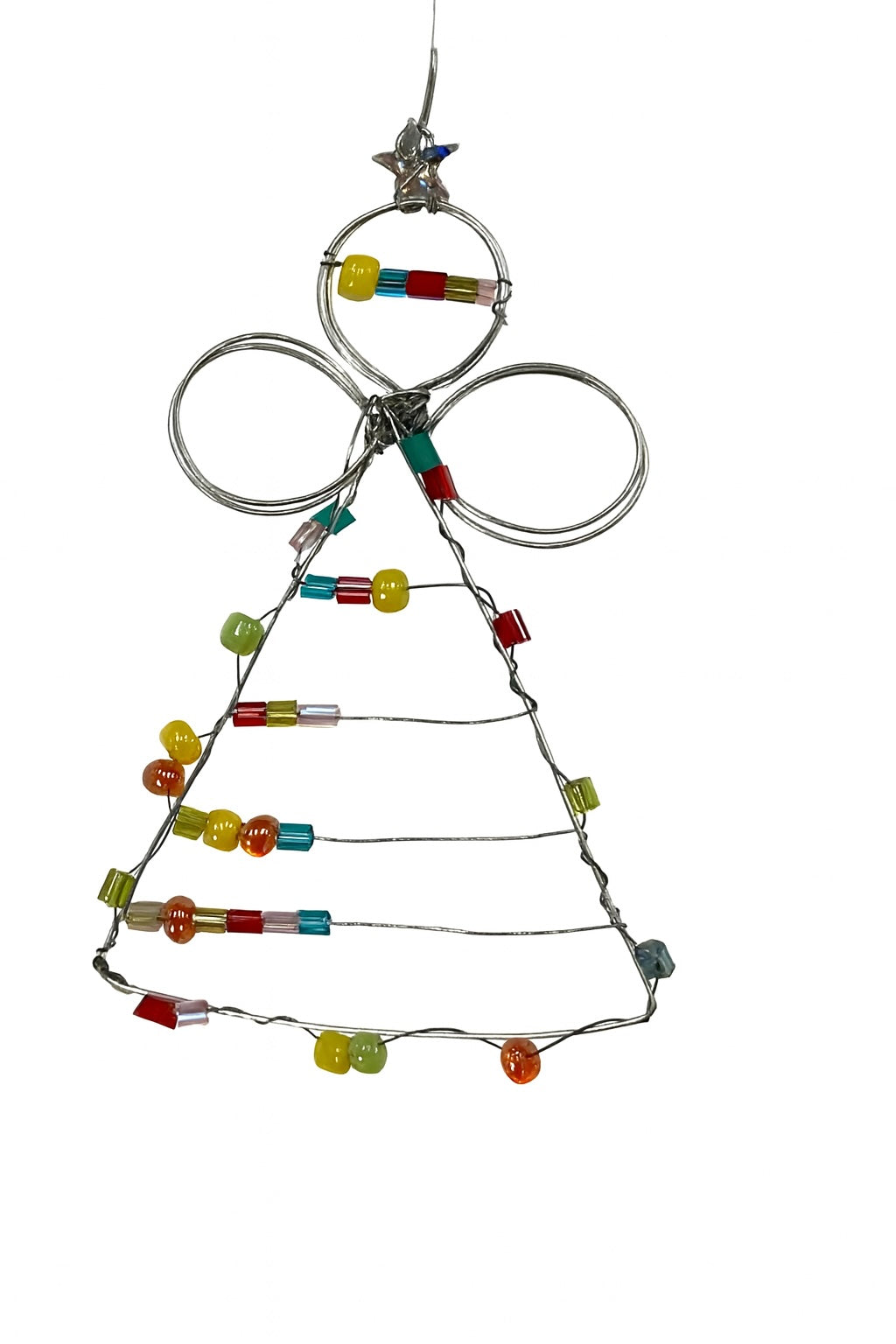 With Love – Handmade Wire Angel Gift (6cm)