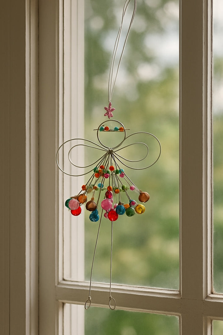 Angel Decoration In a Window Display