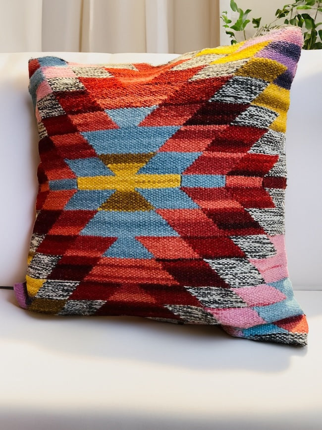 Aztec Kilim Cushion Cover Second Nature Online