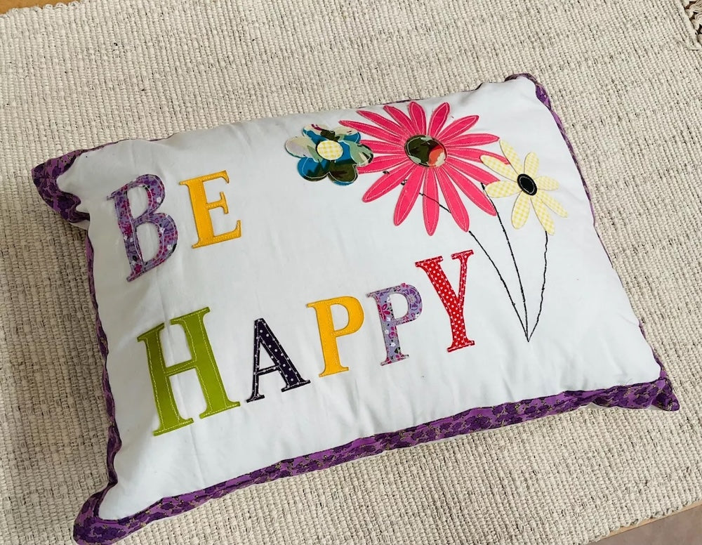 Be Happy Cushion Lifestyle