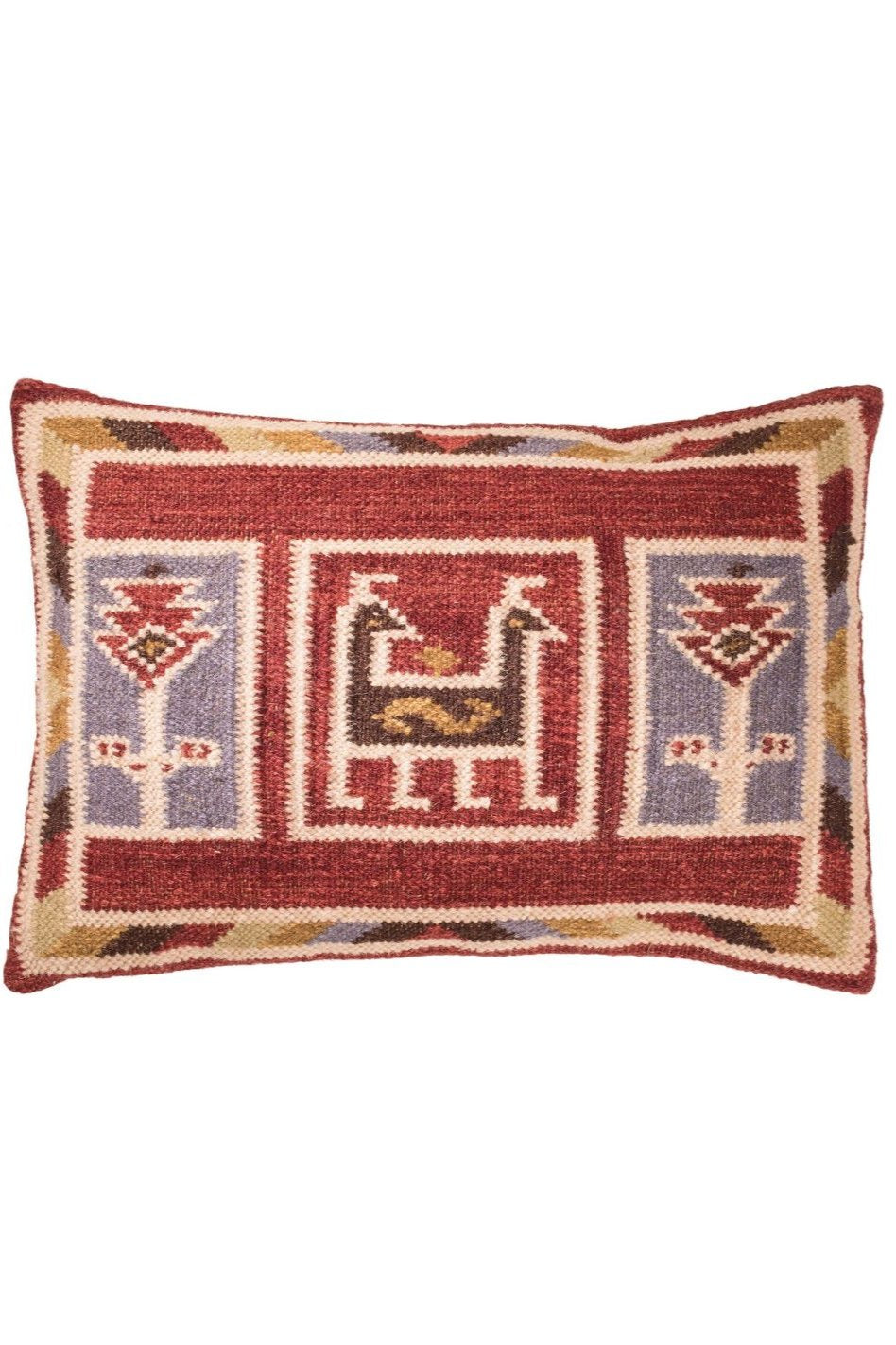 Birdsong Kilim Cushion Cover 35 x 50cm Second Nature Online