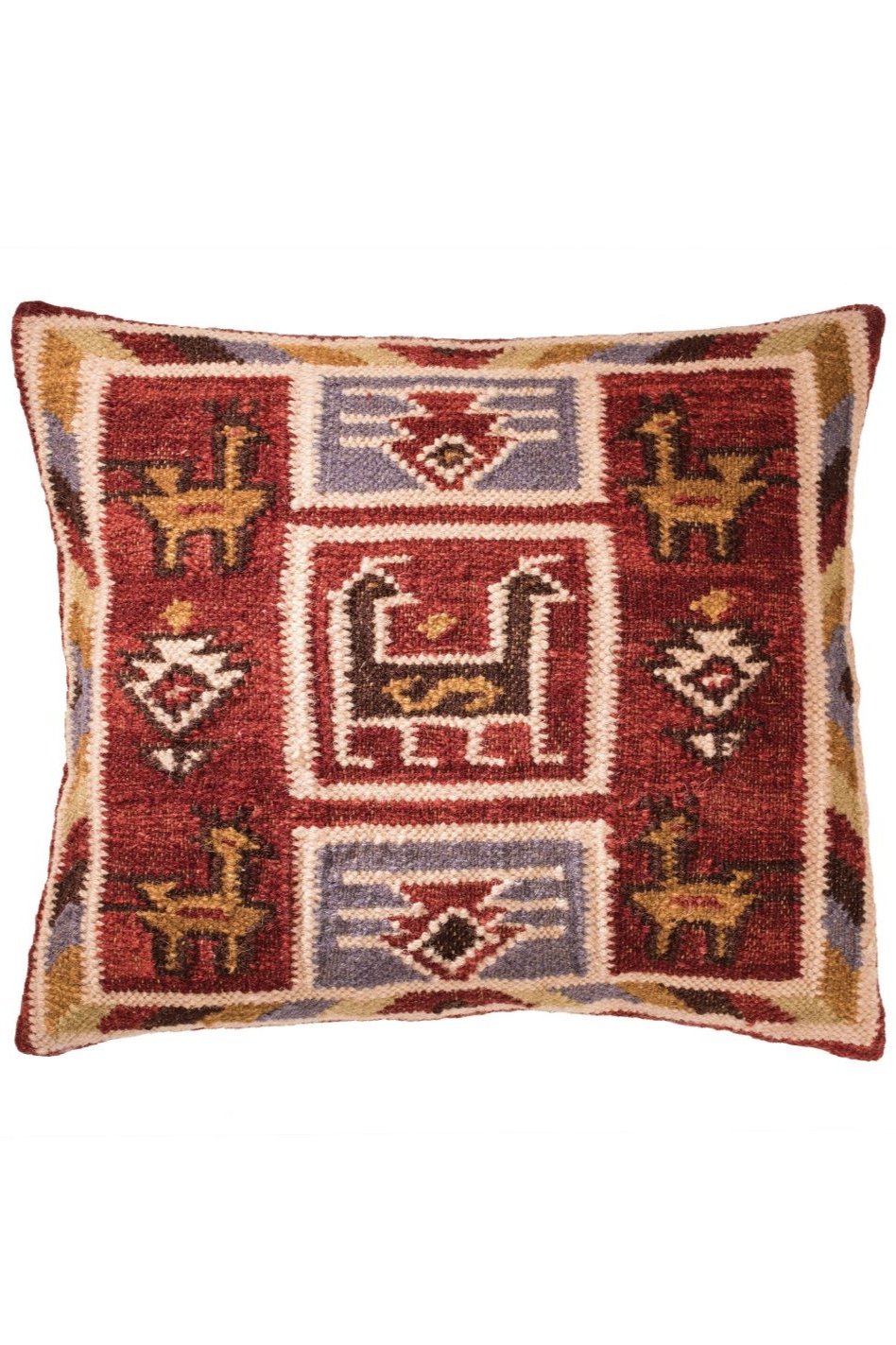 Birdsong Kilim Cushion Cover 45 x 45cm Second Nature Online