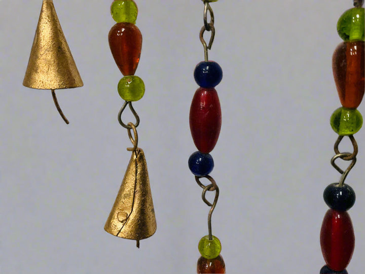 Close Up Of Windchime Glass Beads - Second Nature Online