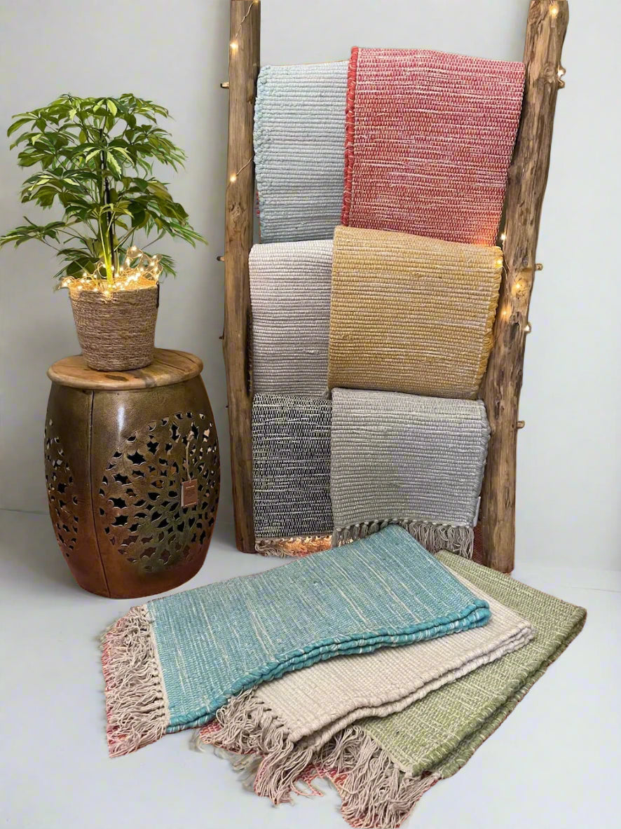 Hush Natural Cotton Rugs 