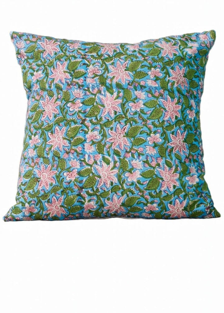 Lily Cotton Printed Cushion Cover