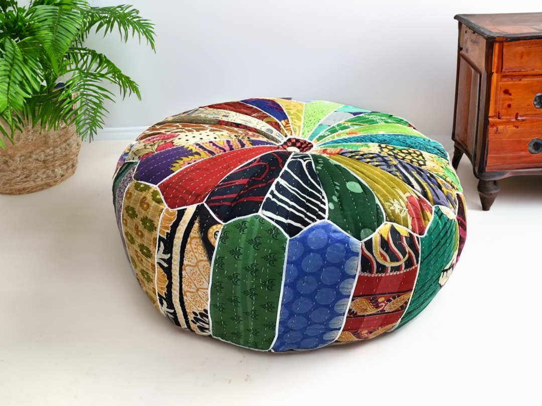 Kantha ottoman deals